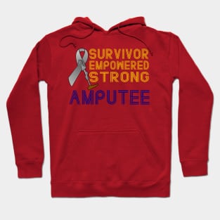 Encouraging Amputee Design Hoodie